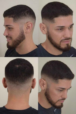 صور خلفيات طريقة قص الشعر الرجالي من الجوانب والخلف