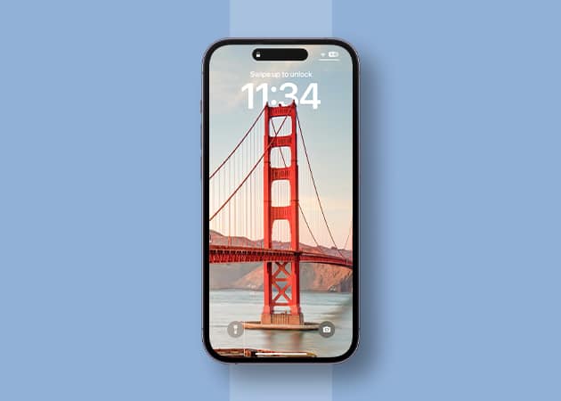 Golden Gate Bridge Depth Effect wallpaper for iPhone