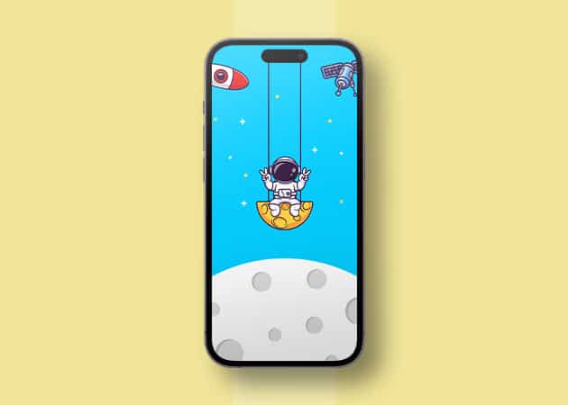 Hanging Astronaut 4K wallpaper free download