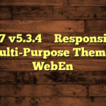 907 v5.3.4 – Responsive Multi-Purpose Theme – WebEn