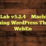 AI Lab v5.2.4 – Machine Learning WordPress Theme – WebEn