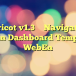 Apricot v1.3 – Navigation Admin Dashboard Template – WebEn