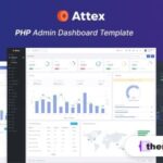 Attex PHP Admin Dashboard Template| Attex - PHP Admin & Dashboard Template
