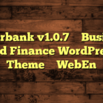 Cyberbank v1.0.7 – Business and Finance WordPress Theme – WebEn