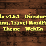 Golo v1.6.1 – Directory & Listing, Travel WordPress Theme – WebEn