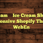 Iceam – Ice Cream Shop Responsive Shopify Theme – WebEn