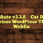 IdealAuto v3.3.8 – Car Dealer & Services WordPress Theme – WebEn