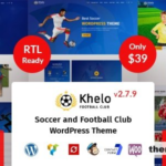Khelo v280 Soccer WordPress Theme| Khelo v2.8.3 - Soccer WordPress Theme
