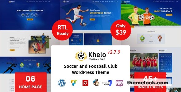 Khelo v280 Soccer WordPress Theme| Khelo v2.8.3 - Soccer WordPress Theme