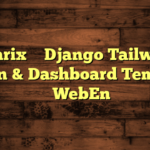 Konrix – Django Tailwind Admin & Dashboard Template – WebEn