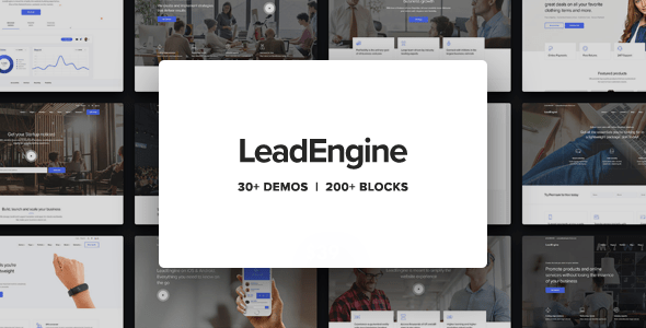 LeadEngine v440 Multi Purpose Theme with Page Builder| LeadEngine v4.5 - Multi-Purpose Theme with Page Builder