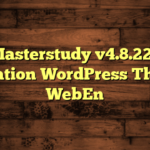 Masterstudy v4.8.22 – Education WordPress Theme – WebEn