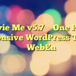 Movie Me v5.7 – One Page Responsive WordPress Theme – WebEn