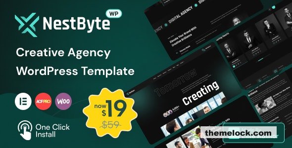 Nestbyte v11 Creative Agency and Startup WordPress Theme| Nestbyte v1.1 - Creative Agency and Startup WordPress Theme