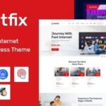 Netfix v116 Broadband Internet Services WordPress Theme| Netfix v1.1.8 - Broadband & Internet Services WordPress Theme