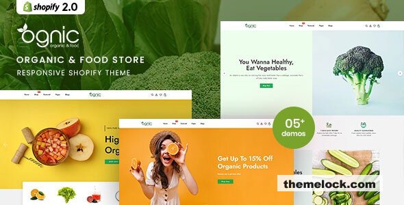 Ognic Organic Food Store Shopify 20 Theme| Ognic - Organic & Food Store Shopify 2.0 Theme