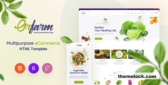 Orfarm Multipurpose eCommerce HTML5 Template| Orfarm - Multipurpose eCommerce HTML5 Template