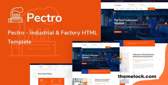 Pectro Industrial Factory HTML Template| Pectro - Industrial & Factory HTML Template