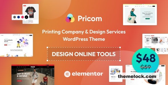 Pricom v144 Printing Company Design Services WordPress theme| Pricom v1.4.6 - Printing Company & Design Services WordPress theme