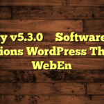 Quiety v5.3.0 – Software & IT Solutions WordPress Theme – WebEn