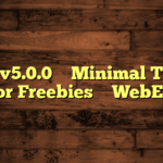 Reco v5.0.0 – Minimal Theme for Freebies – WebEn