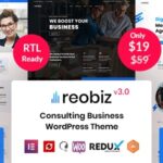 Reobiz v502 Consulting Business WordPress Theme| Reobiz v5.0.3 - Consulting Business WordPress Theme