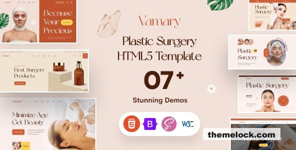 Vamary Plastic Surgery HTML5 Template| Vamary - Plastic Surgery HTML5 Template