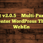 Vault v2.0.5 – Multi-Purpose Elementor WordPress Theme – WebEn
