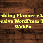 Wedding Planner v5.9 – Responsive WordPress Theme – WebEn