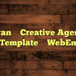 Zivan – Creative Agency Template – WebEn