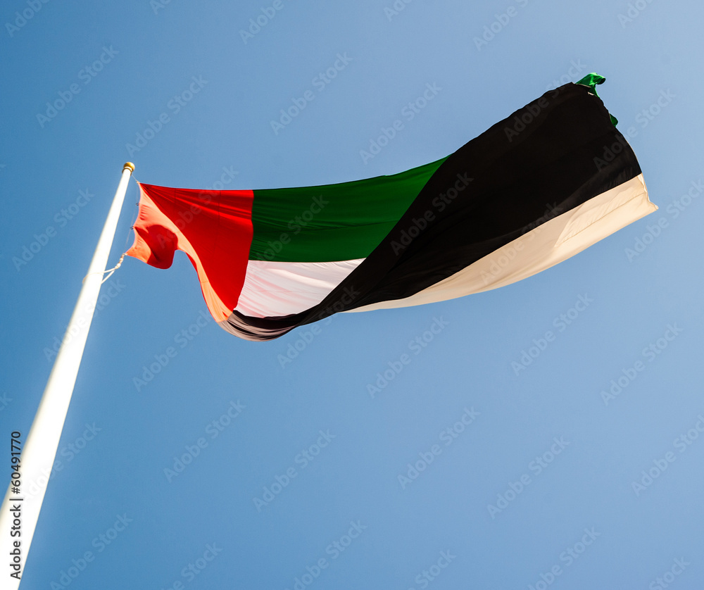 united arab emirates flag stockpack adobe stock 1| وظائف مركز أطفال في أبو ظبي للسيدات برواتب مجزية في الامارات