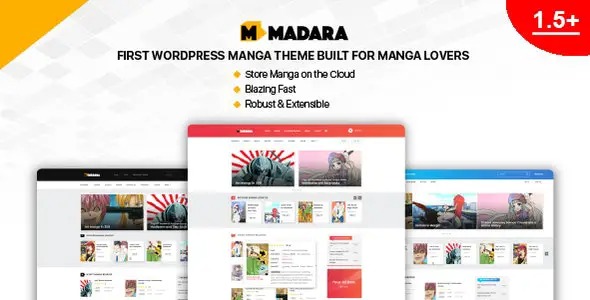 v17312 Madara Responsive and modern WordPress theme for manga sites| v1.7.3.12 Madara Responsive and modern WordPress theme for manga sites Free Download