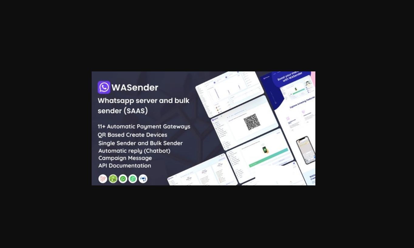 wat| WASender v3.1 - Whatsapp server and bulk sender (SAAS) Download Codecanyon
